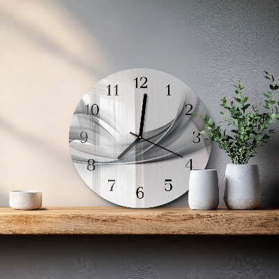 Wanduhr rund Abstraktion