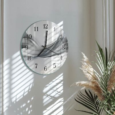 Wanduhr rund Abstraktion
