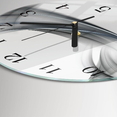 Wanduhr rund Abstraktion