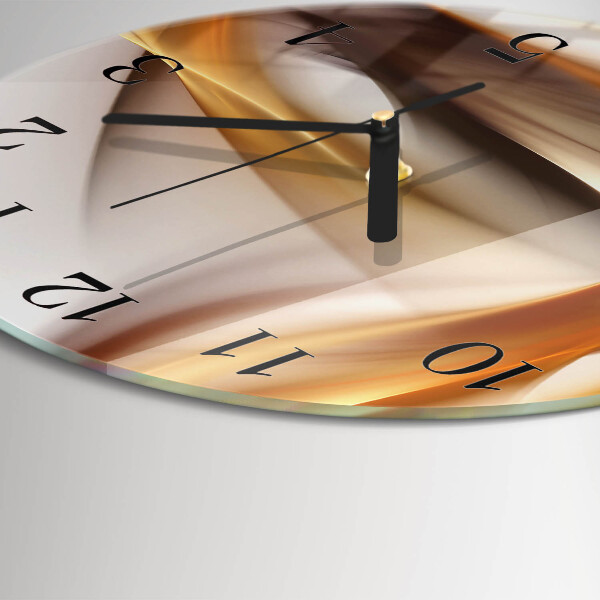 Wanduhr rund Abstraktion
