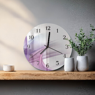 Wanduhr rund Abstraktion