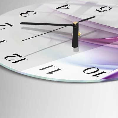 Wanduhr rund Abstraktion
