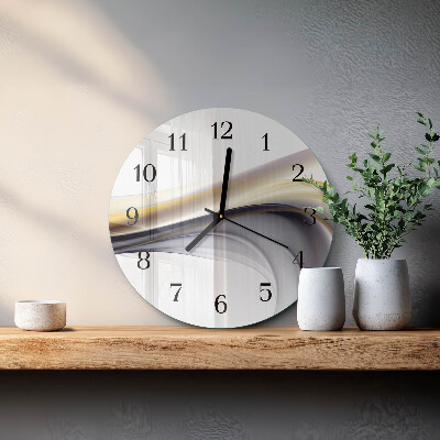 Wanduhr rund Abstraktion