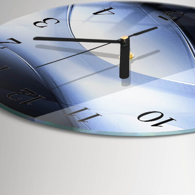Wanduhr rund Abstraktion
