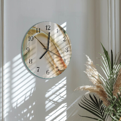 Wanduhr rund Abstraktion