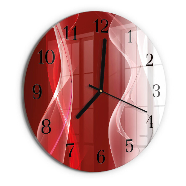 Wanduhr rund Abstraktion