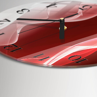 Wanduhr rund Abstraktion