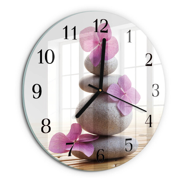 Wanduhr rund Stone Spa