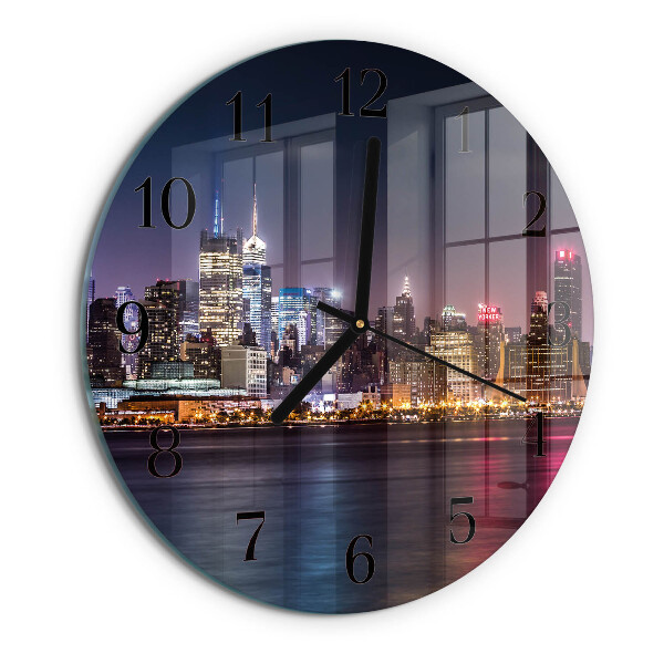 Wanduhr rund Horizont