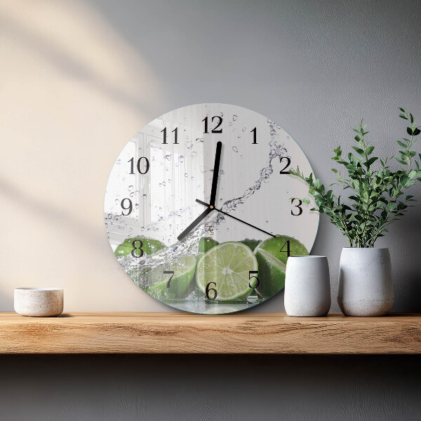 Wanduhr rund Limes