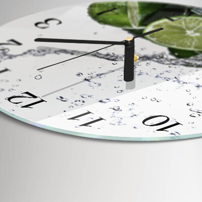 Wanduhr rund Limes
