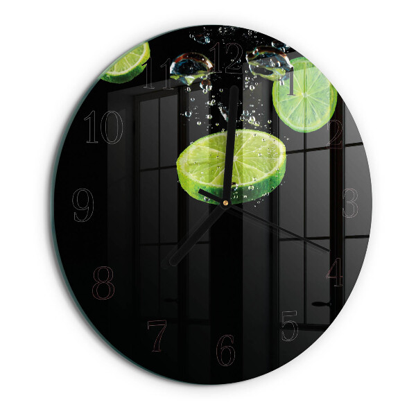 Wanduhr rund Limes
