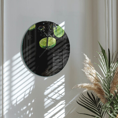 Wanduhr rund Limes