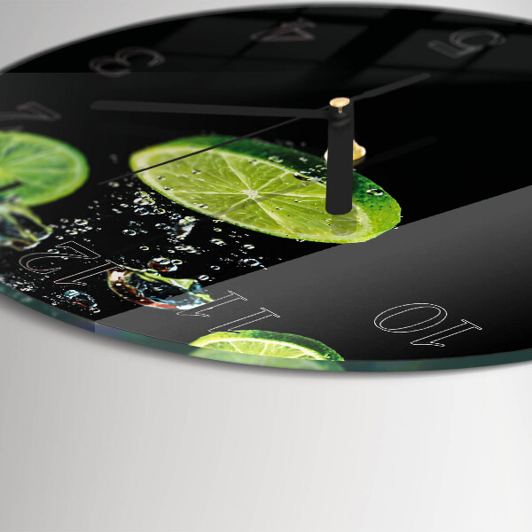 Wanduhr rund Limes