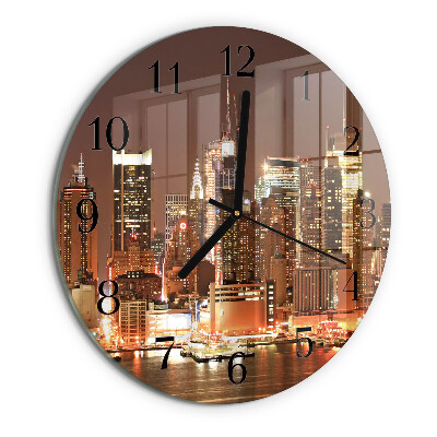 Wanduhr rund Horizont
