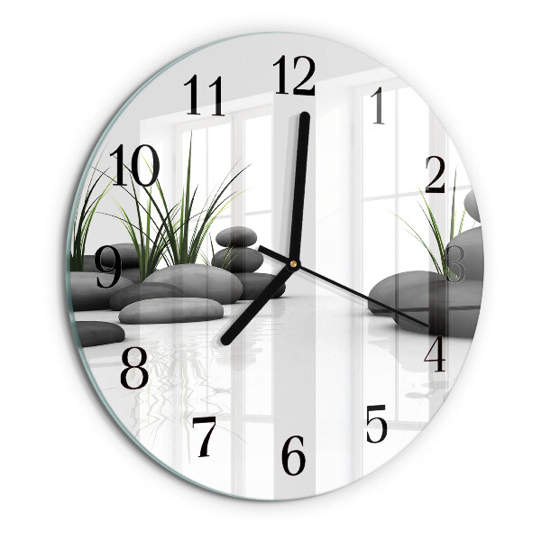 Wanduhr rund Stone Spa