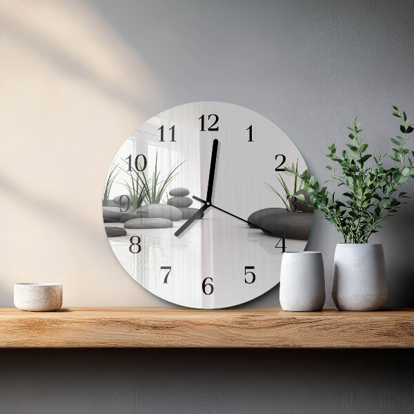 Wanduhr rund Stone Spa