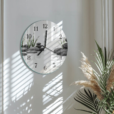 Wanduhr rund Stone Spa