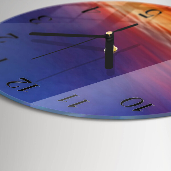 Wanduhr rund Feld