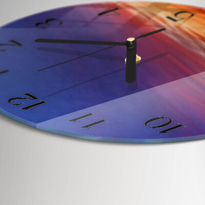 Wanduhr rund Feld