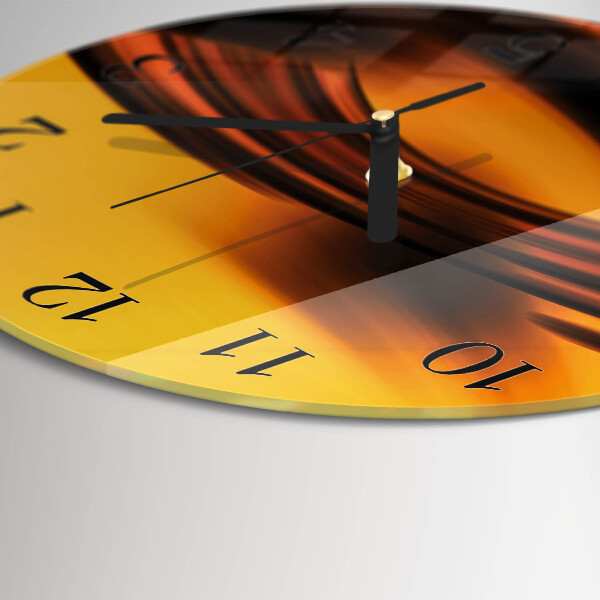 Wanduhr rund Abstraktion