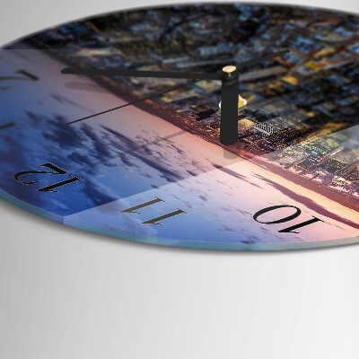 Wanduhr rund Horizont