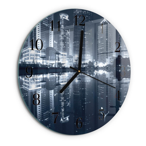 Wanduhr rund Horizont