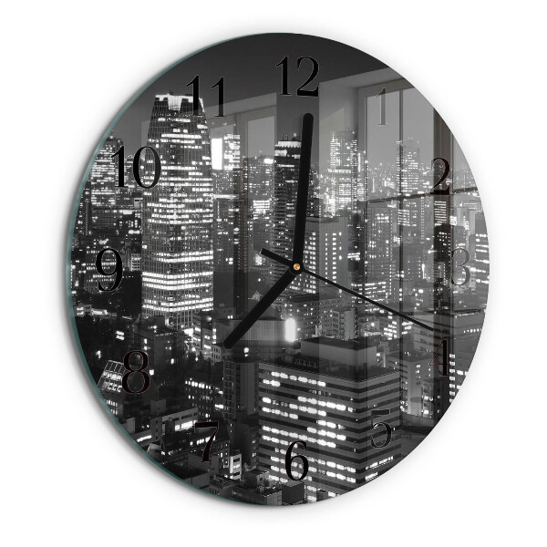 Wanduhr rund Horizont