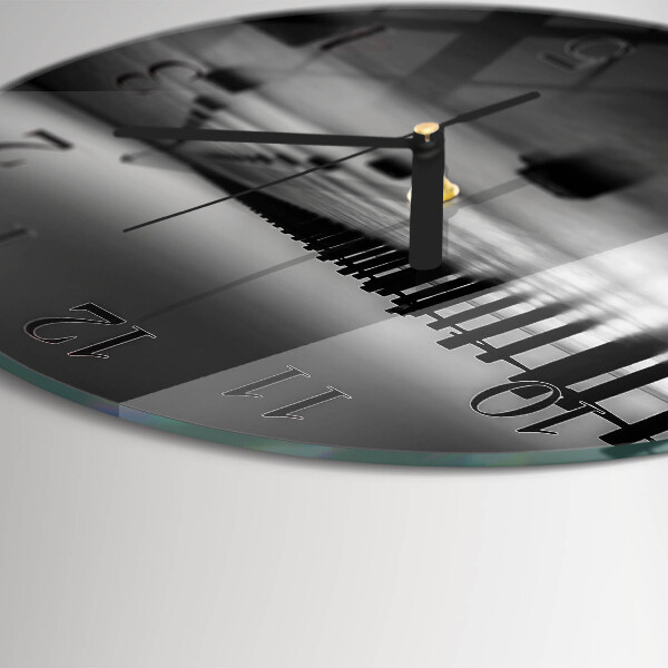 Wanduhr rund Meer