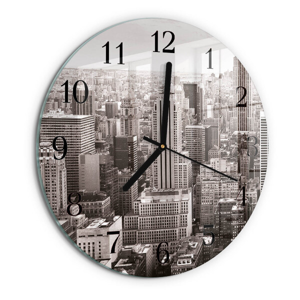 Wanduhr rund Horizont