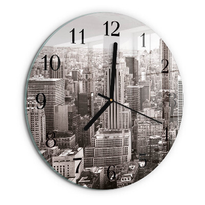 Wanduhr rund Horizont