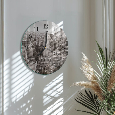 Wanduhr rund Horizont