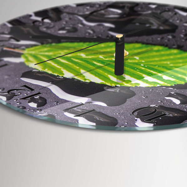 Wanduhr rund Blatt