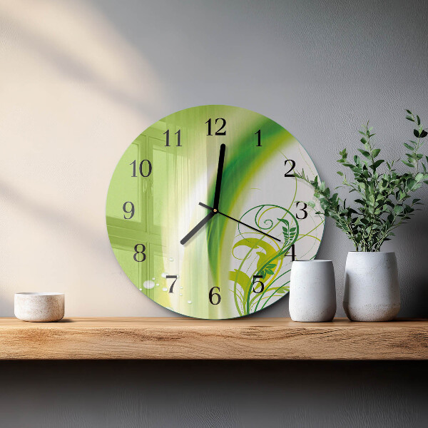 Wanduhr rund Modellanlage