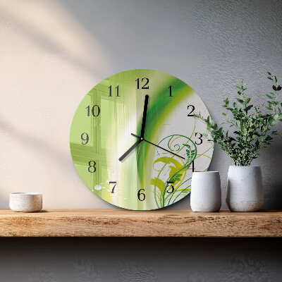 Wanduhr rund Modellanlage