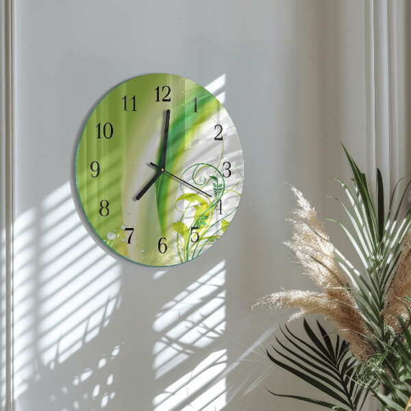 Wanduhr rund Modellanlage