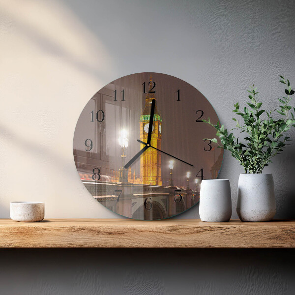 Wanduhr rund Big Ben