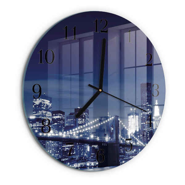 Wanduhr rund Horizont