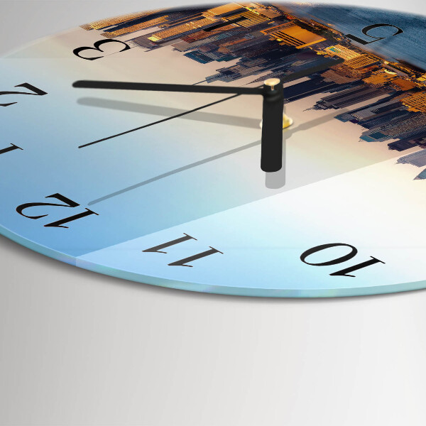 Wanduhr rund Horizont