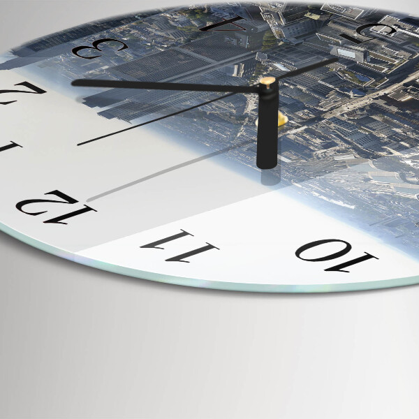 Wanduhr rund Horizont