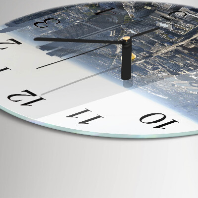 Wanduhr rund Horizont