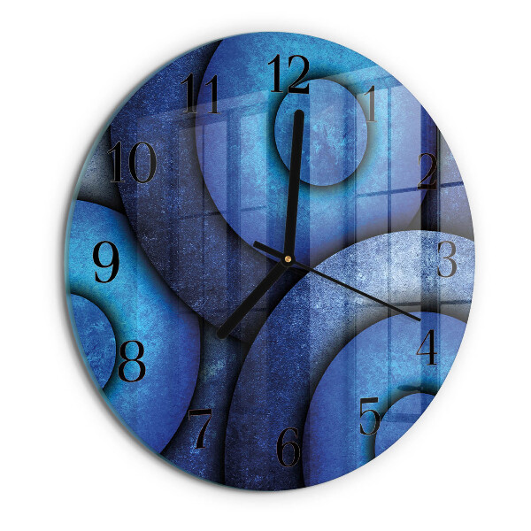 Wanduhr rund Die Kunst der Kreise