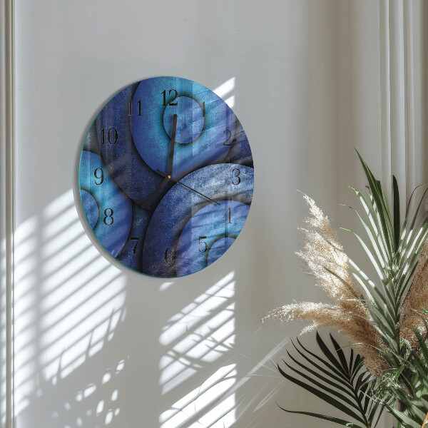 Wanduhr rund Die Kunst der Kreise