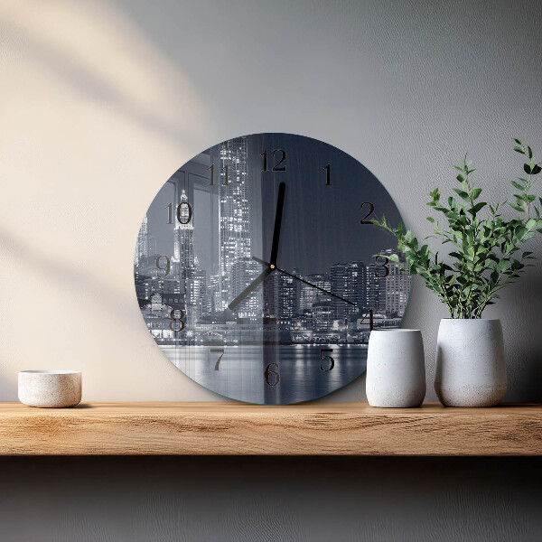 Wanduhr rund Horizont