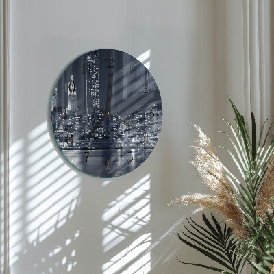 Wanduhr rund Horizont