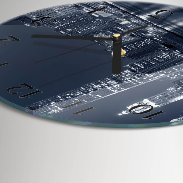 Wanduhr rund Horizont