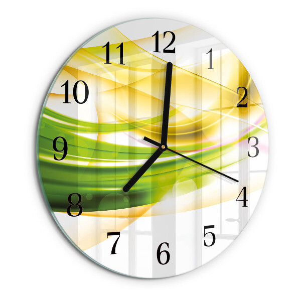 Wanduhr rund Abstraktion