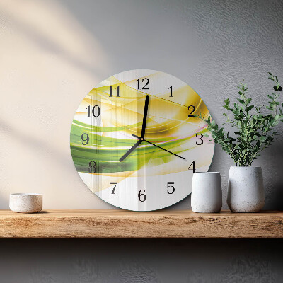 Wanduhr rund Abstraktion