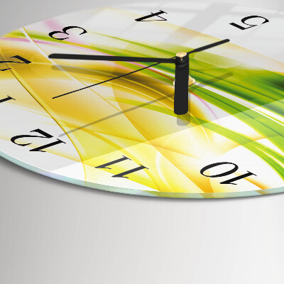 Wanduhr rund Abstraktion