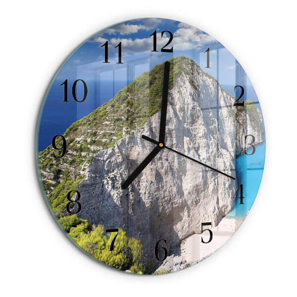 Wanduhr rund Cliff